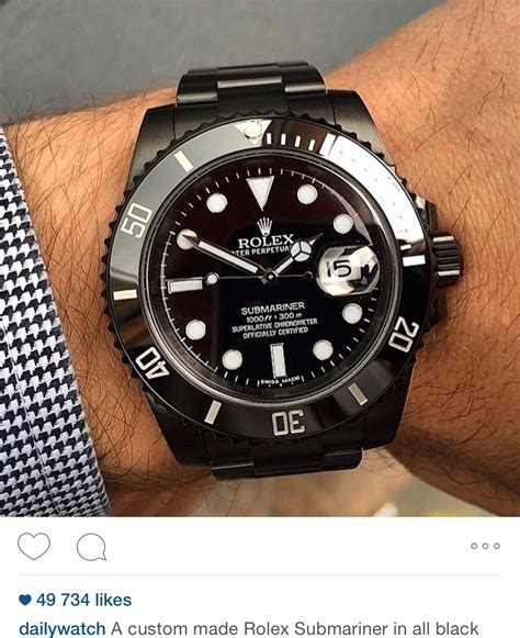 rolex submariner models 2015|all black rolex submariner price.